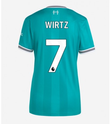 Liverpool Florian Wirtz #7 Tredje Tröja Dam 2025-26 Kortärmad